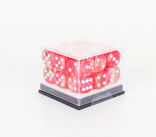 12mm Hearts D6 Dice Set