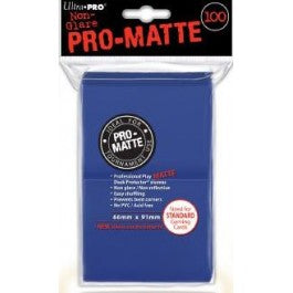 100ct Pro-Matte Blue Standard Deck Protectors