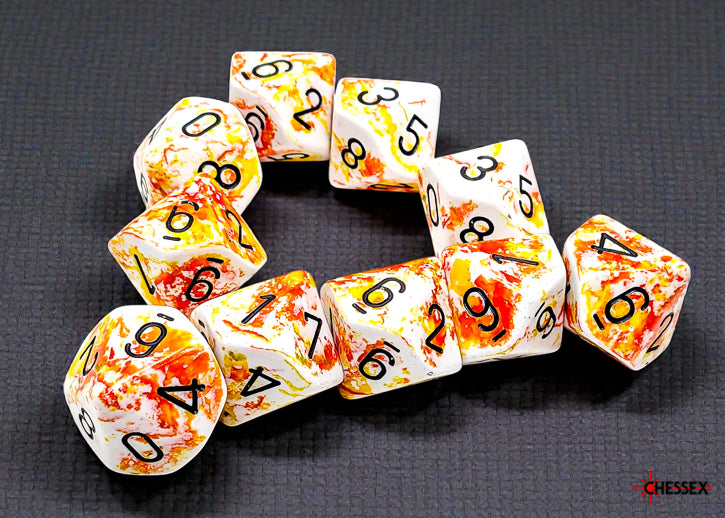Chessex Dice: Set of Ten d10 Dice