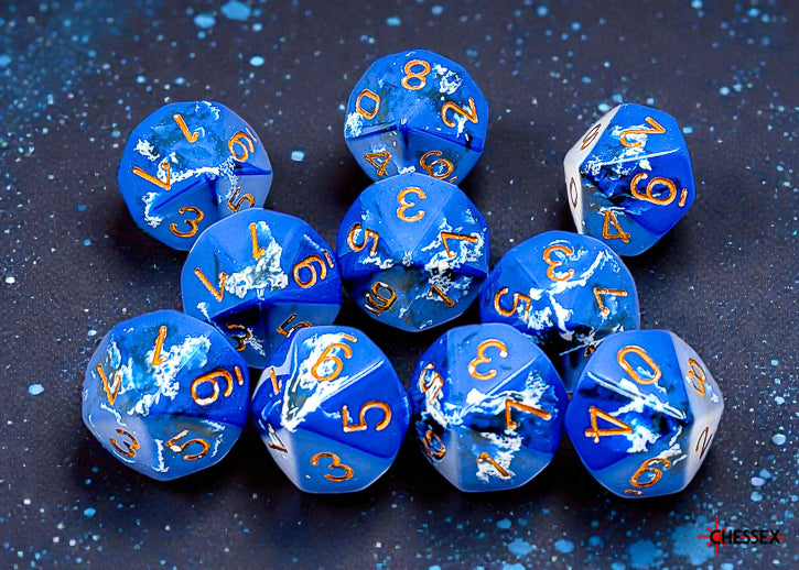Chessex Dice: Set of Ten d10 Dice