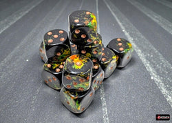 Chessex Dice: 16mm d6 Dice Block (12 Dice)