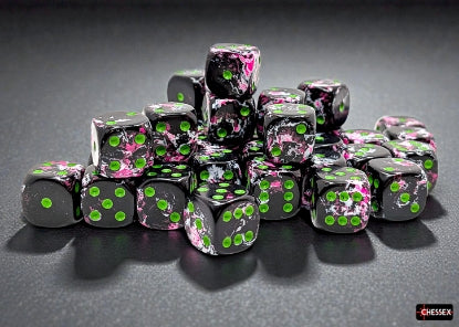 Chessex Dice: 12mm d6 Dice Block (36 Dice)