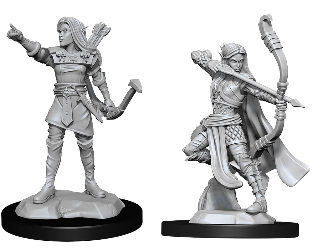 Nolzur's Marvelous Unpainted Minis: W13 Elf Ranger Female