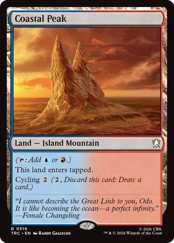 Coastal Peak (Surge Foil) [Star Trek Commander]