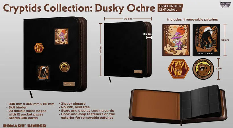 Gatherers' Tavern 12 PKT Domaru Binder Cryptide Collection