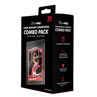 Grading Card Submission Combo Pack - Semi-Rigids & Easy Pull Sleeves 50ct