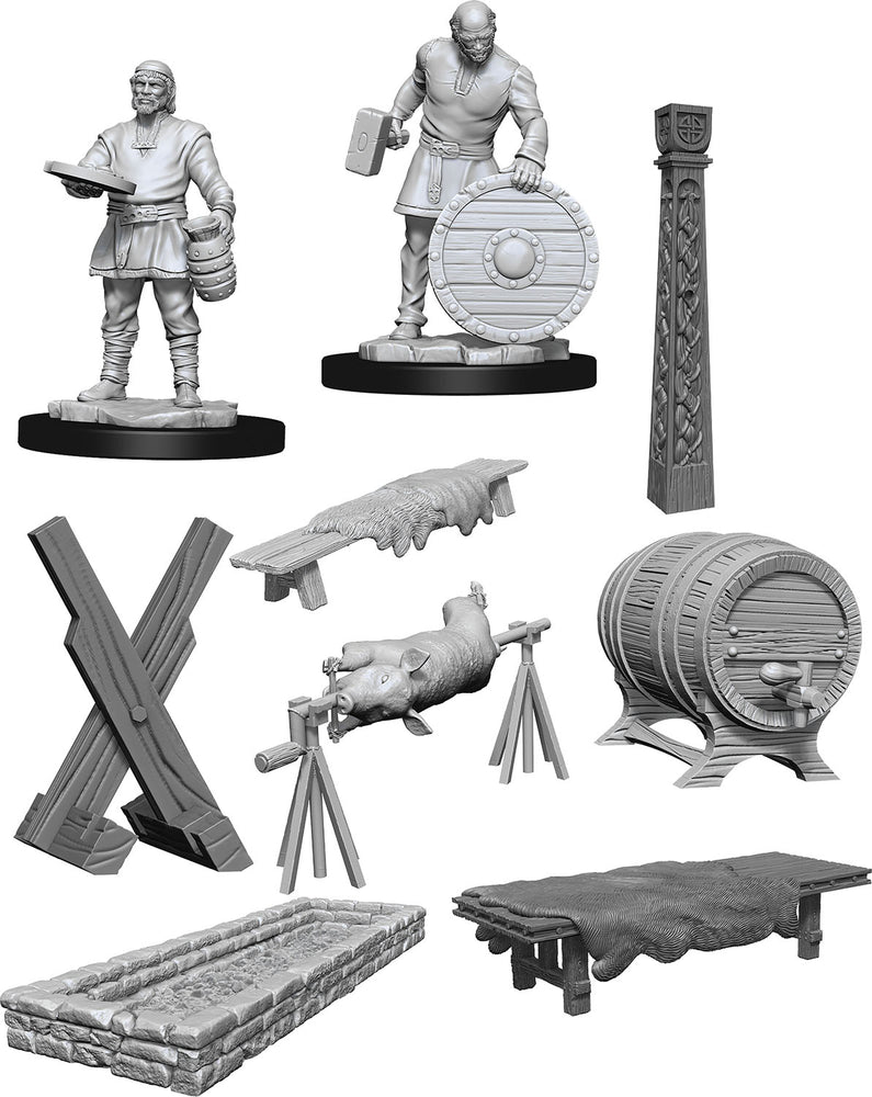 DeepCuts Unpainted Minis:  W13 Vikings