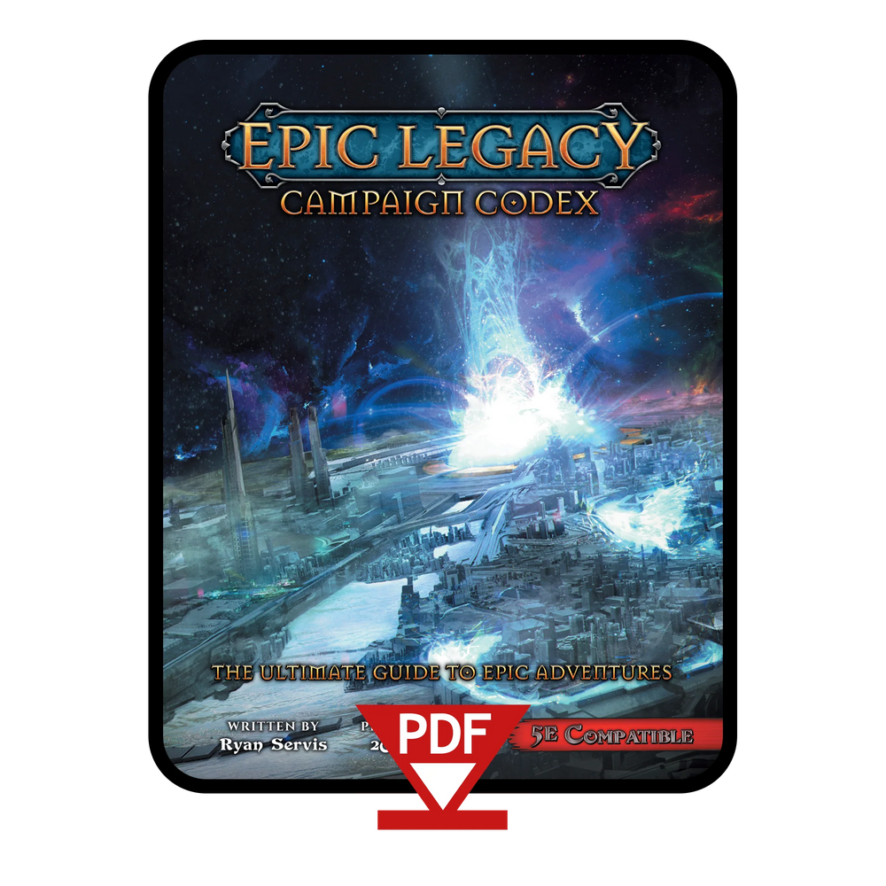 Epic Legacy Campaign Codex - HARDCOVER