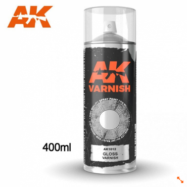 AK-Interactive: AK Sprays - Gloss Varnish Spray (400ml)