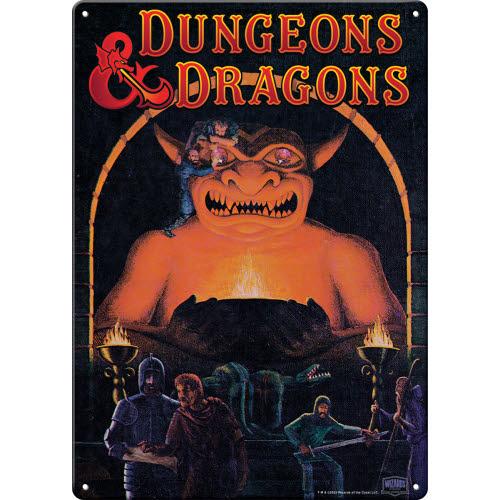 DnD Players Handbook Metal Sign