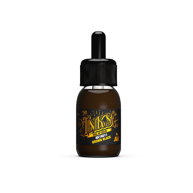 The Inks, Soul of Color by AK Interactive - Brown Black