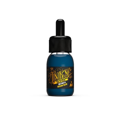 The Inks, Soul of Color by AK Interactive - Ocean Blue