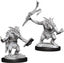 Magic the Gathering Unpainted Miniatures: W01 Goblin Guide & Goblin Bushwhacker