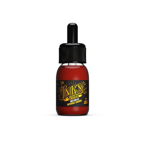 The Inks, Soul of Color by AK Interactive - Intense Sienna