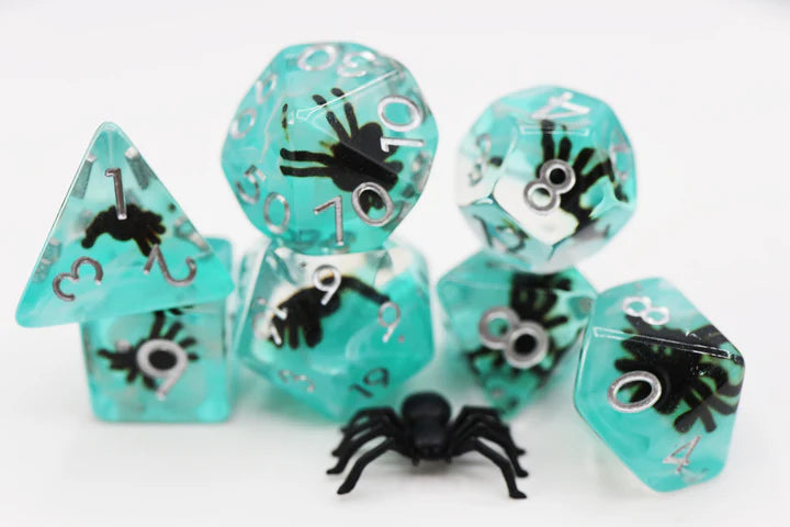 BLUE TARANTULA RPG DICE SET