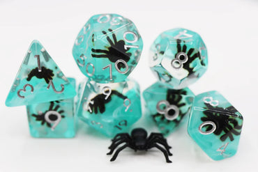 BLUE TARANTULA RPG DICE SET
