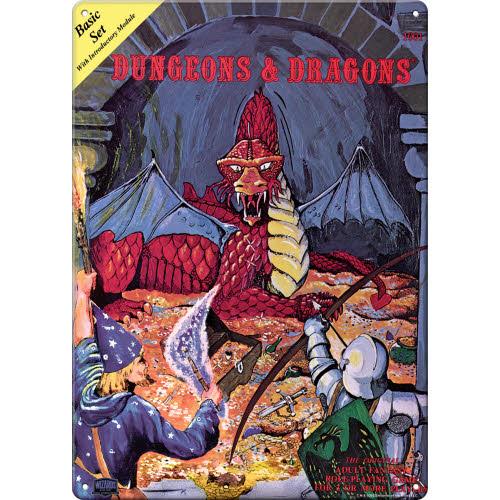 DnD Advanced DnD Metal Sign
