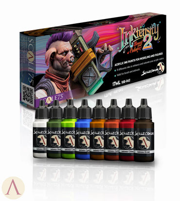 Scale Color Range: Paint Set - INKTENSITY 2 (8 Bottles 17 ML)