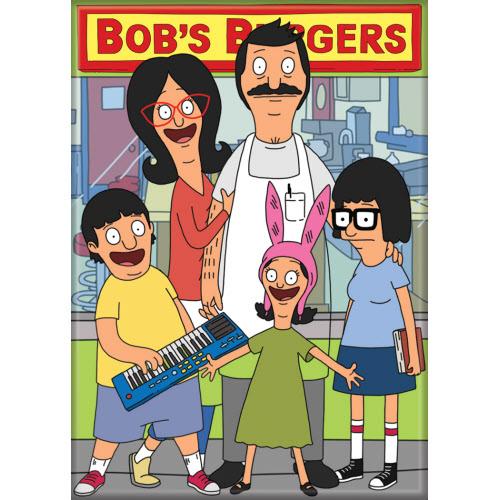 Bob's Burgers Family Green Magnet