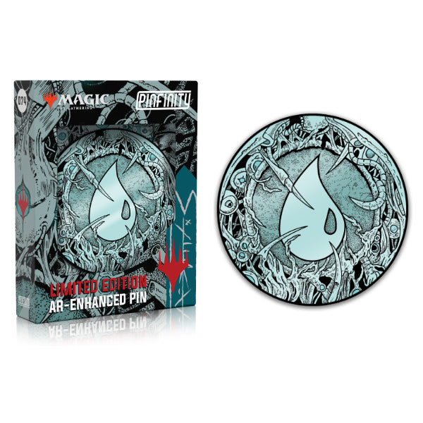 Pin MTG Phyrexia All Will Be One- Island Mana AR Pin.