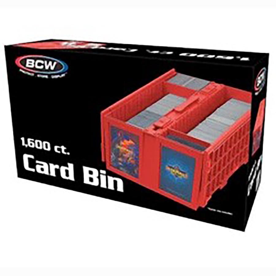Collectible Card Bin - 1600 (Red)