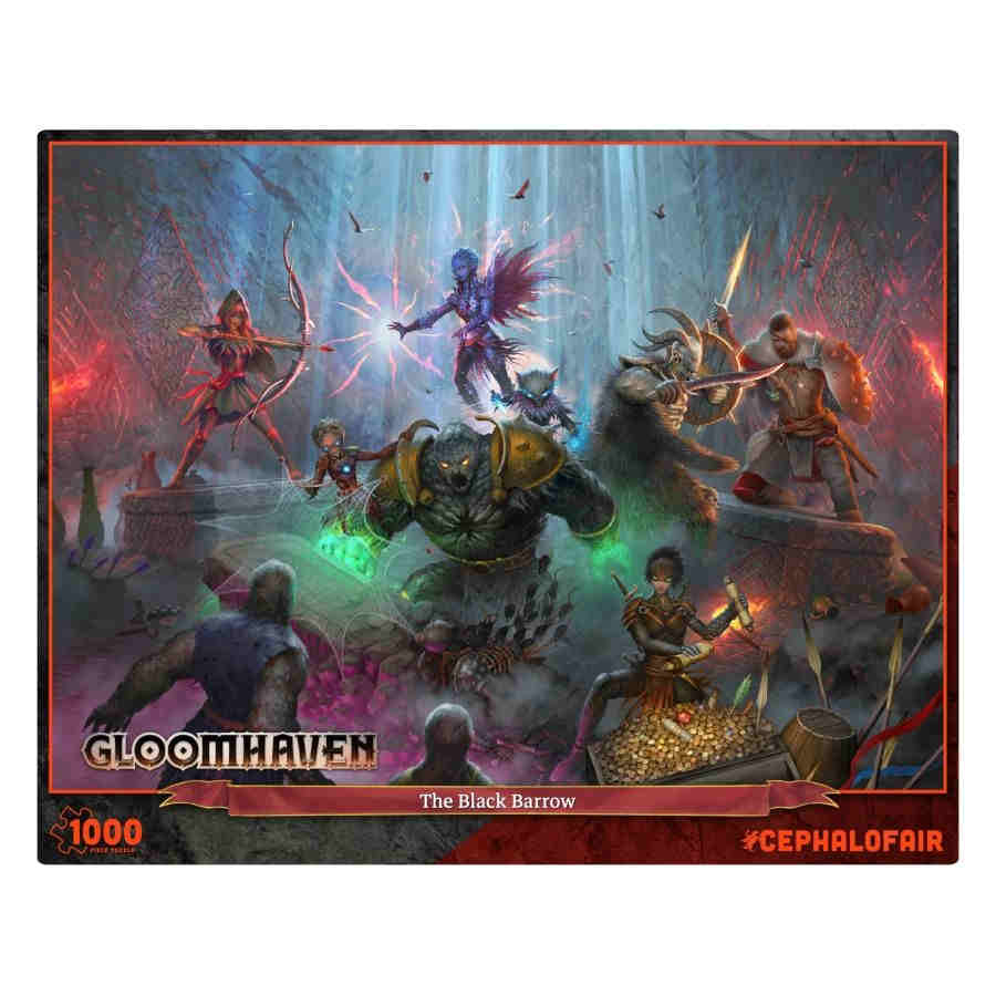 GloomHaven: the black Barrow (1000 pc)