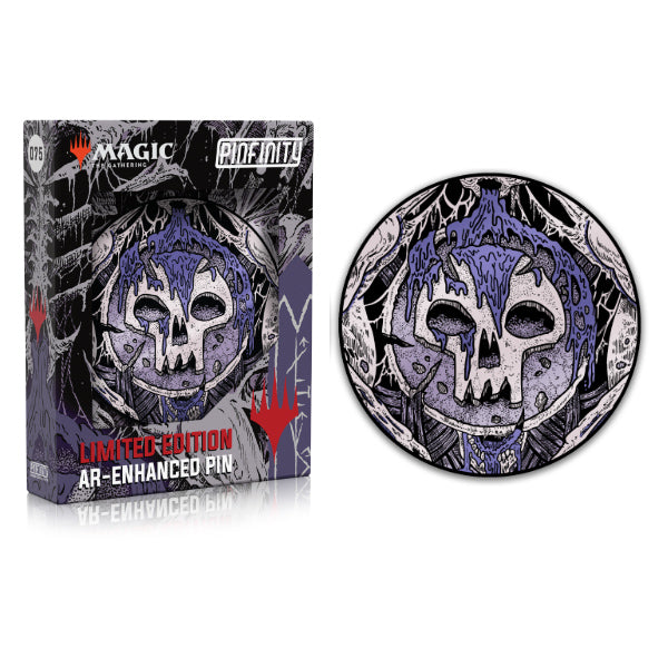 Pin MTG Phyrexia All Will Be One- Swamp Mana AR Pin.