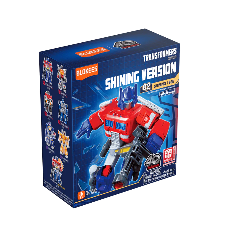 Blokees Figures Transformers Shining Version 02 Shining 1985