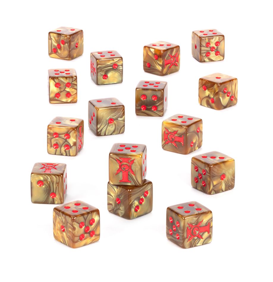 W40K Dice: Adeptus Custodes