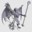 Dungeons & Dragons: Nolzur's Marvelous Unpainted Miniatures - W24 Blue Abishai