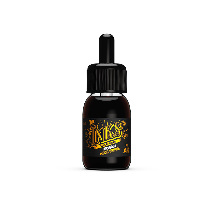 The Inks, Soul of Color by AK Interactive - Wood Brown