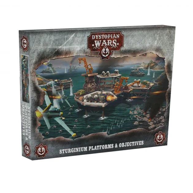Dystopian Wars: Sturginium Platform & Objectives Box