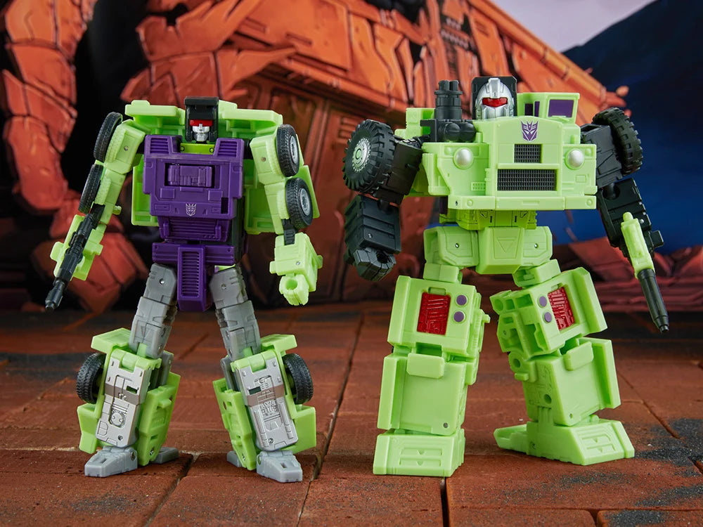 The Transformers: The Movie Studio Series Commander Constructicons Long Haul & Hook Action Figure 2-Pack
