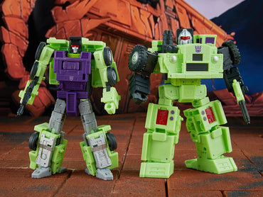 The Transformers: The Movie Studio Series Commander Constructicons Long Haul & Hook Action Figure 2-Pack