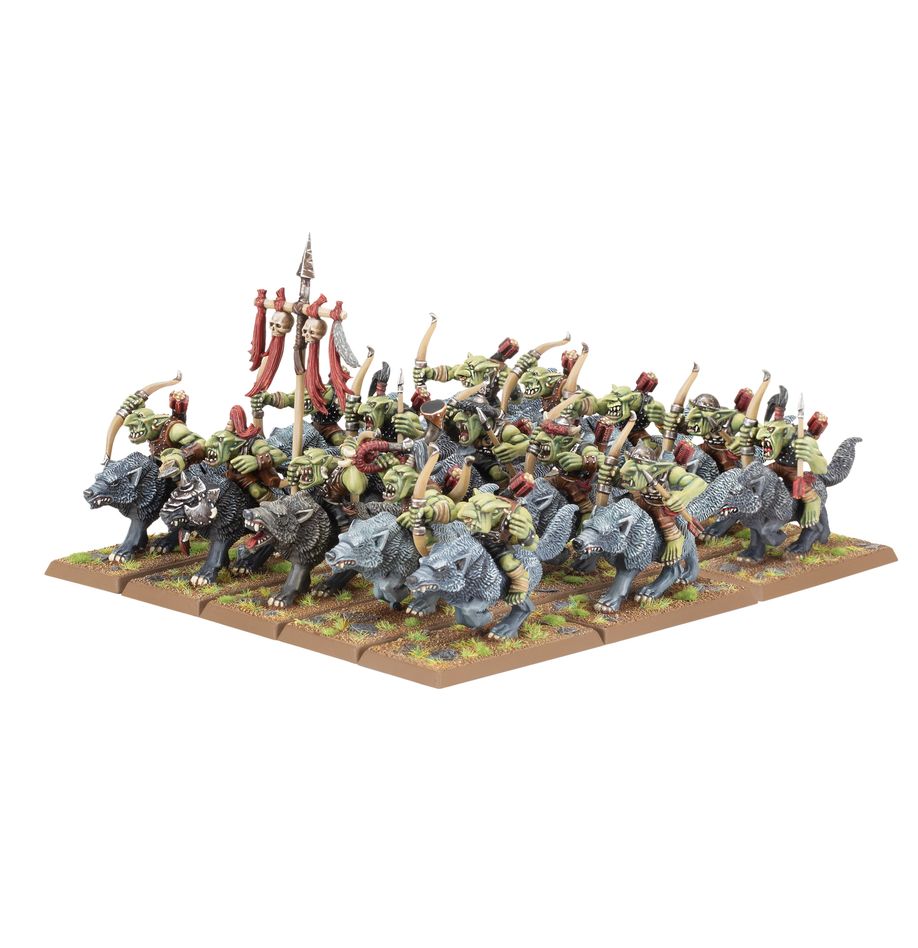 Warhammer: The Old World -GOBLIN WOLF RIDER MOB