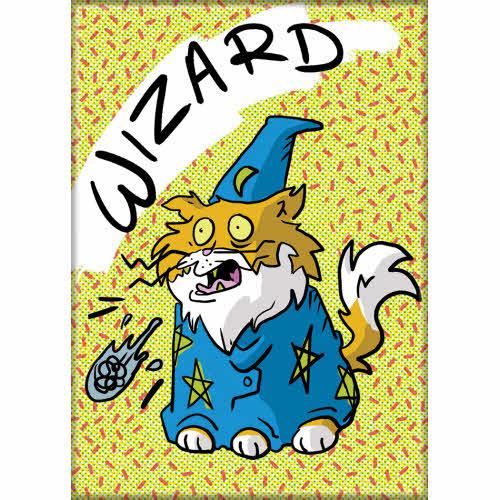 Crit Critters Wizard Magnet