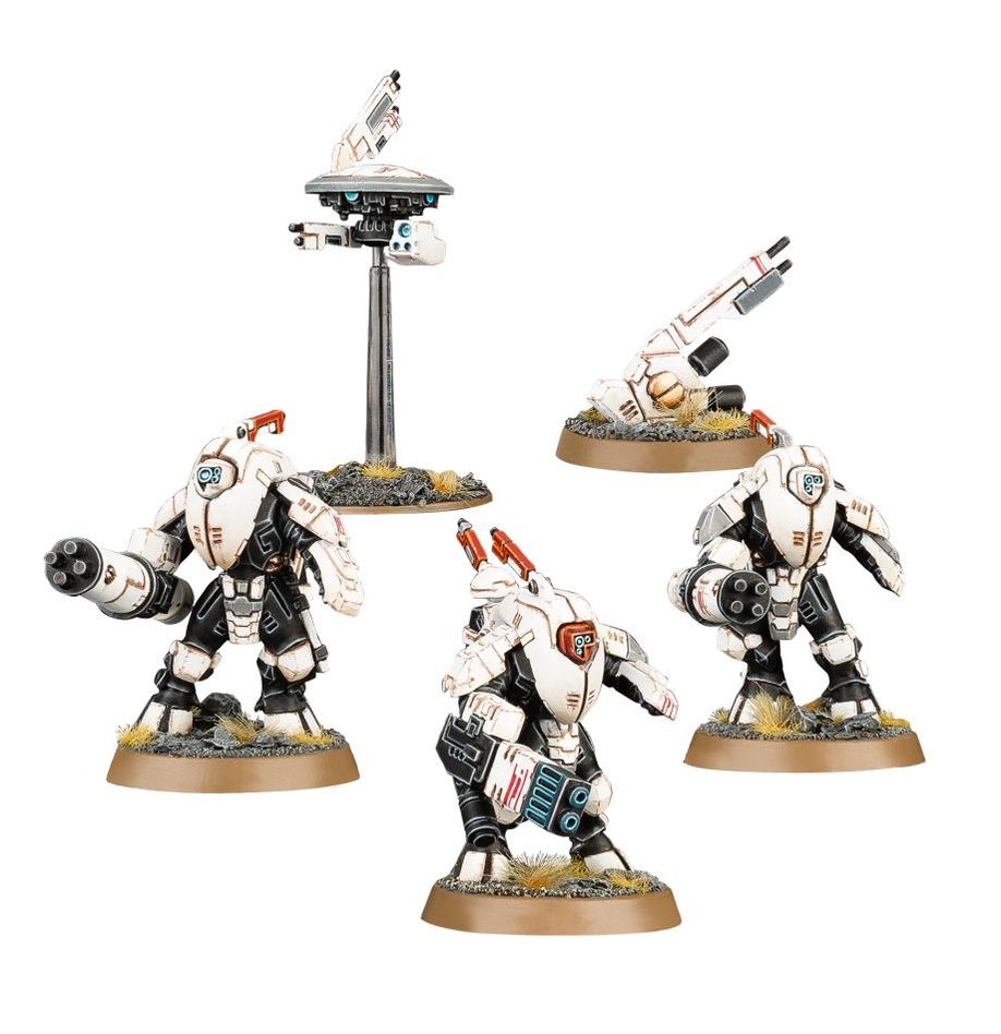 Warhammer 40k: T'au Stealth Battlesuits