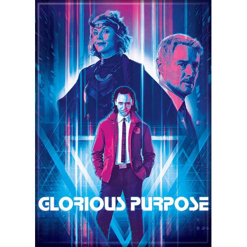 Loki Glorious Purpose Magnet