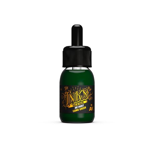 The Inks, Soul of Color by AK Interactive - Camo Green
