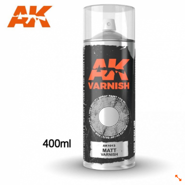 AK-Interactive: AK Sprays - Matt Varnish (400ml)