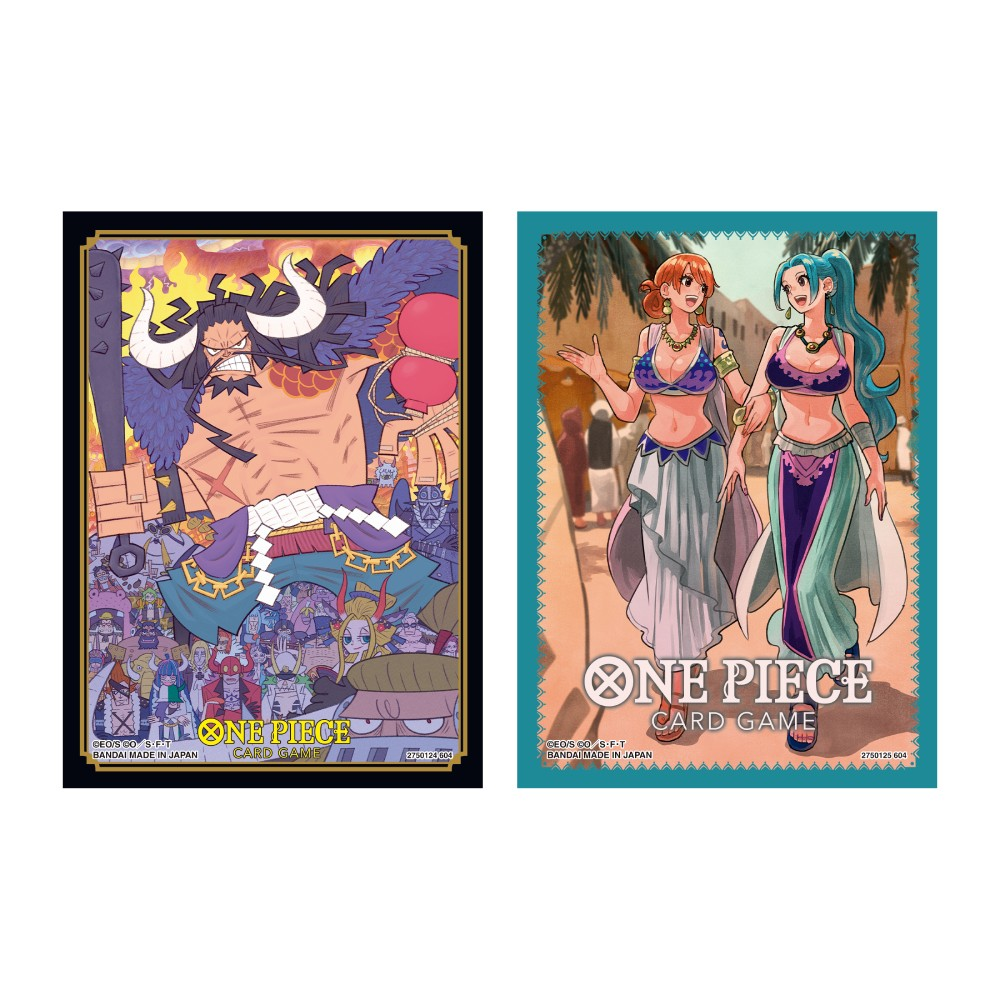 One Piece Trading Card Game Nami & Vivi Card Sleeves