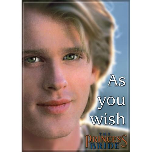 As You Wish-Princess Bride Magnet