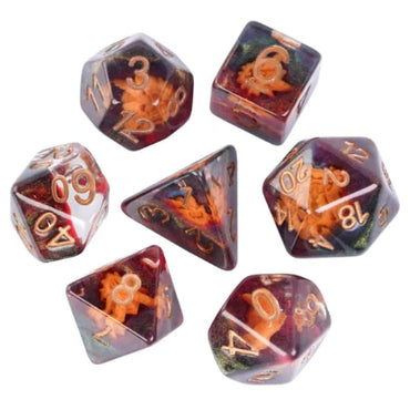 DRAGON MASK RPG DICE SET