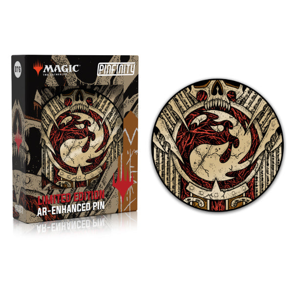 Pin MTG Phyrexia All Will Be One- Mountains Mana AR Pin.