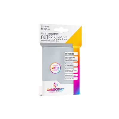 Gamegenic Sleeves: OUTER SLEEVES MATTE STANDARD SIZE