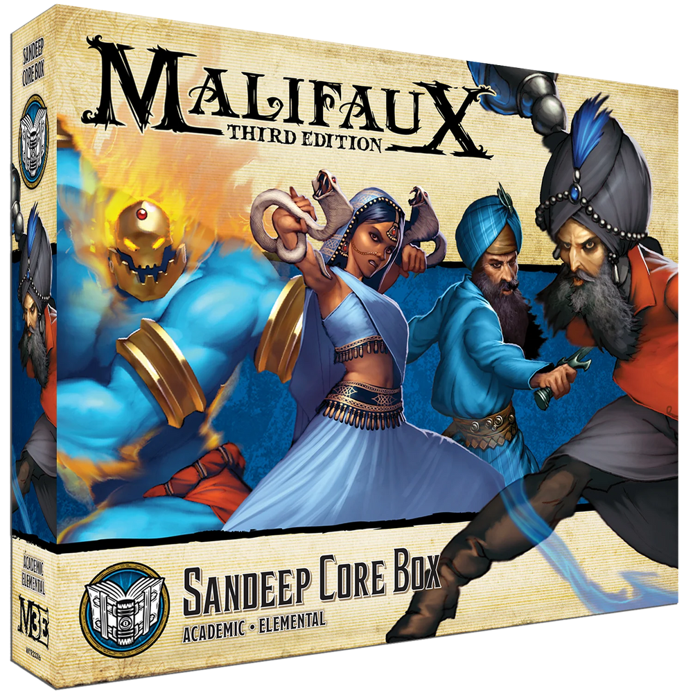 Malifaux 3E: Sandeep Core Box