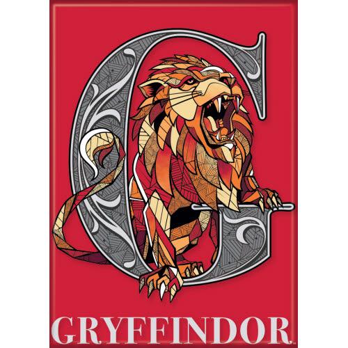 HP ST Gryffindor Crest Magnet