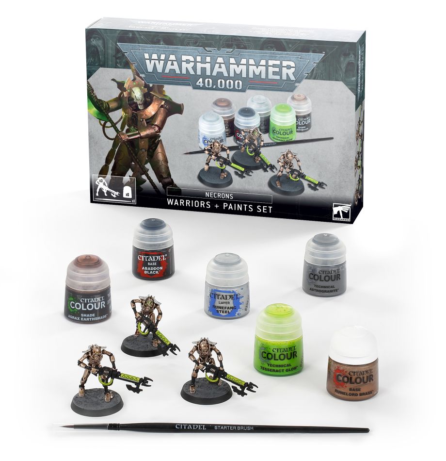 Warhammer 40K: Necron Warriors + Paint Set