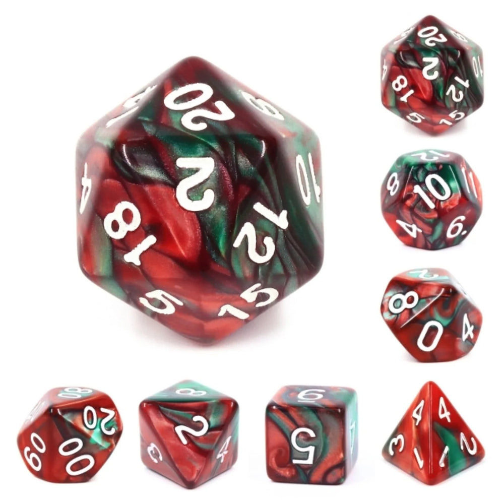 BURNING BUSH RPG DICE SET