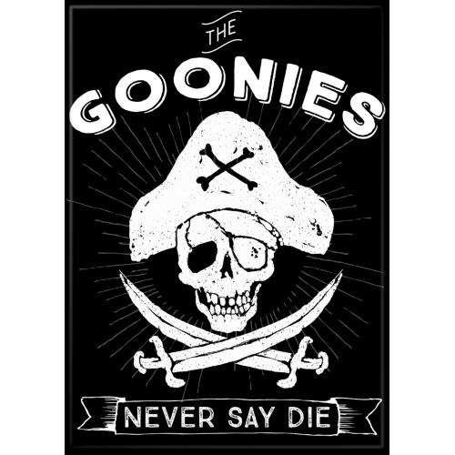 Goonies Never Say Die Blk Magnet